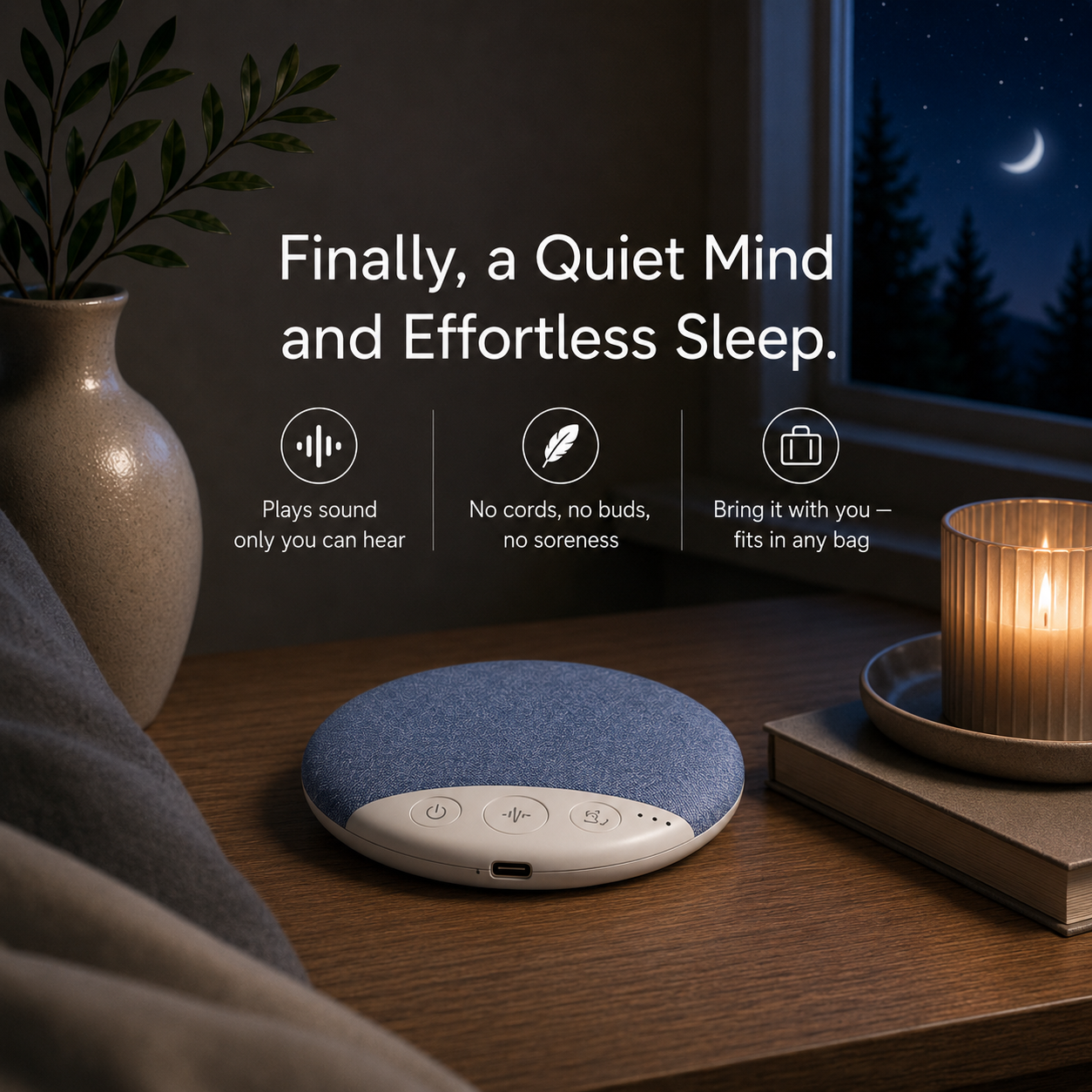 Solvera  Pillow Speaker