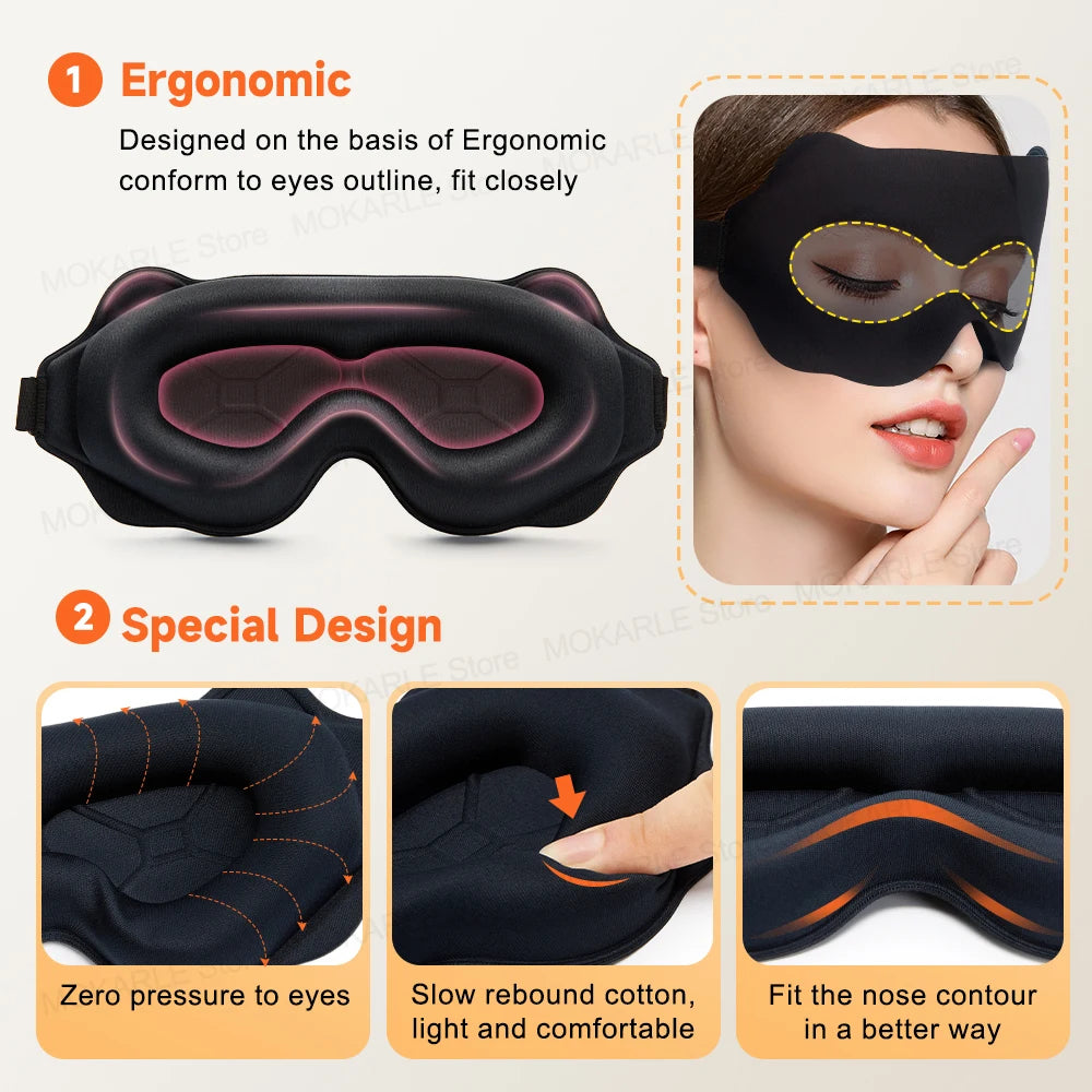 Black out sleeping mask